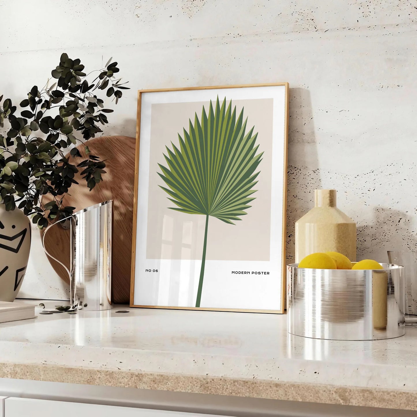 space Vintage Botanical Poster 16 stunning orange gray hues unique wall art print perfect gift nature lovers touch elegance home decor A4 cm A0 sizes
