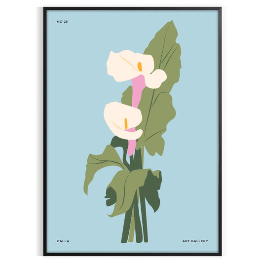 space vintage botanical poster elegant blue gray tones stunning wall art perfect gift nature lover print home office decor