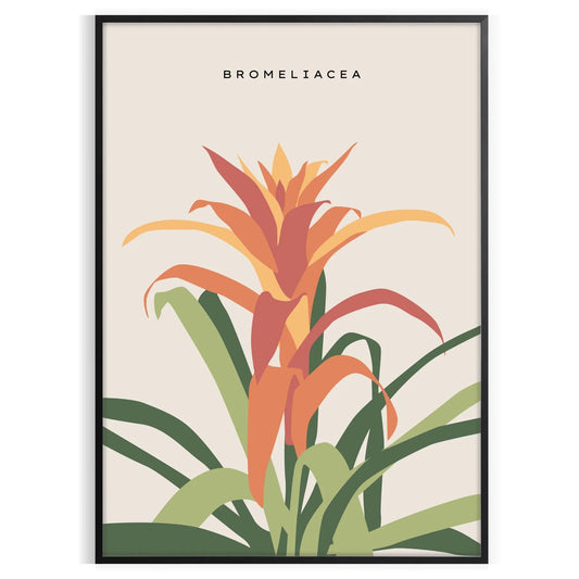 Poster space captivating vintage botanical posters stunning orange gray hues wall art thoughtful gift timeless prints nature elegance sizes A4 inches A0