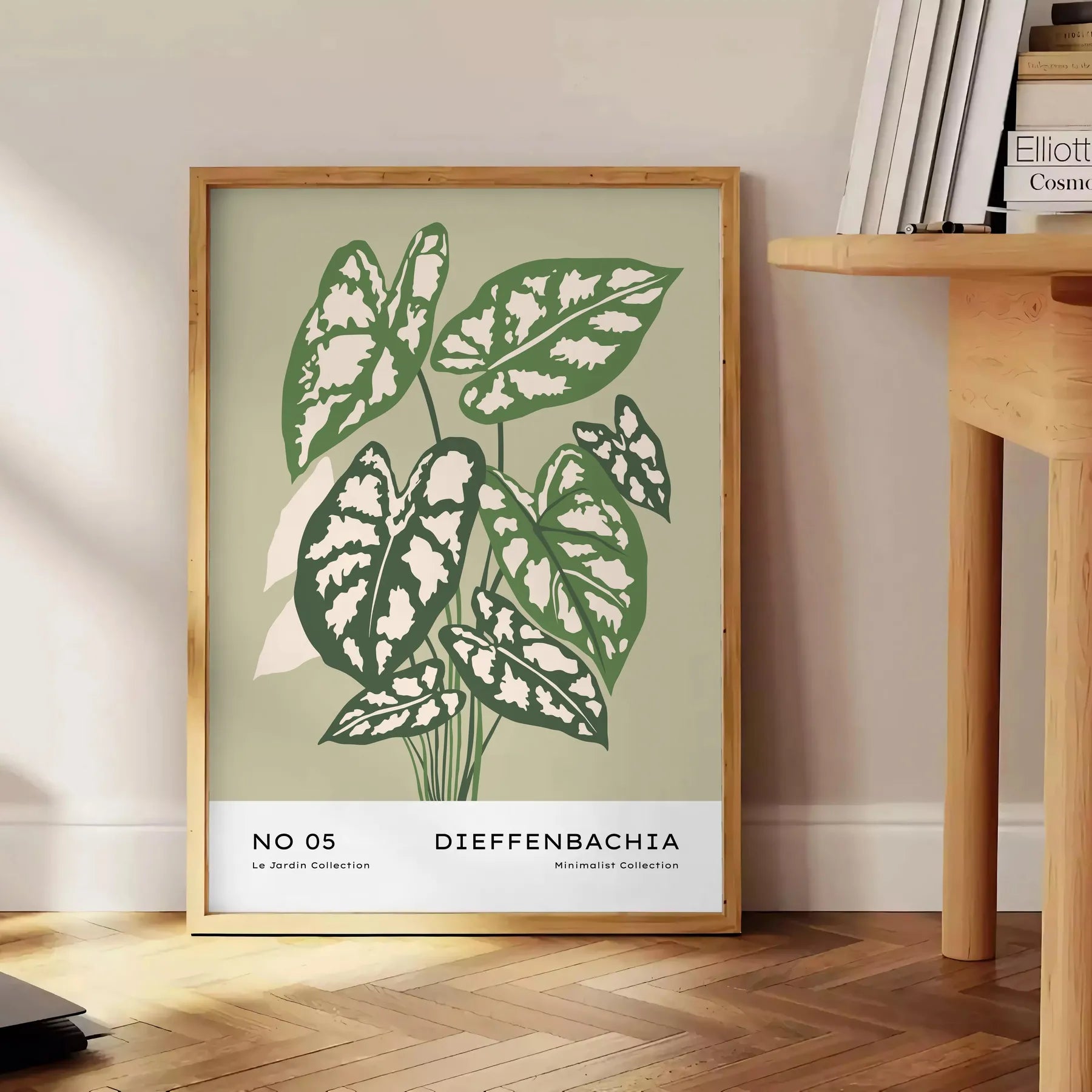 space Botanical 11 vintage poster exquisite gray brown hues timeless wall art touch elegance gift stunning artwork home sizes A4 cm A0
