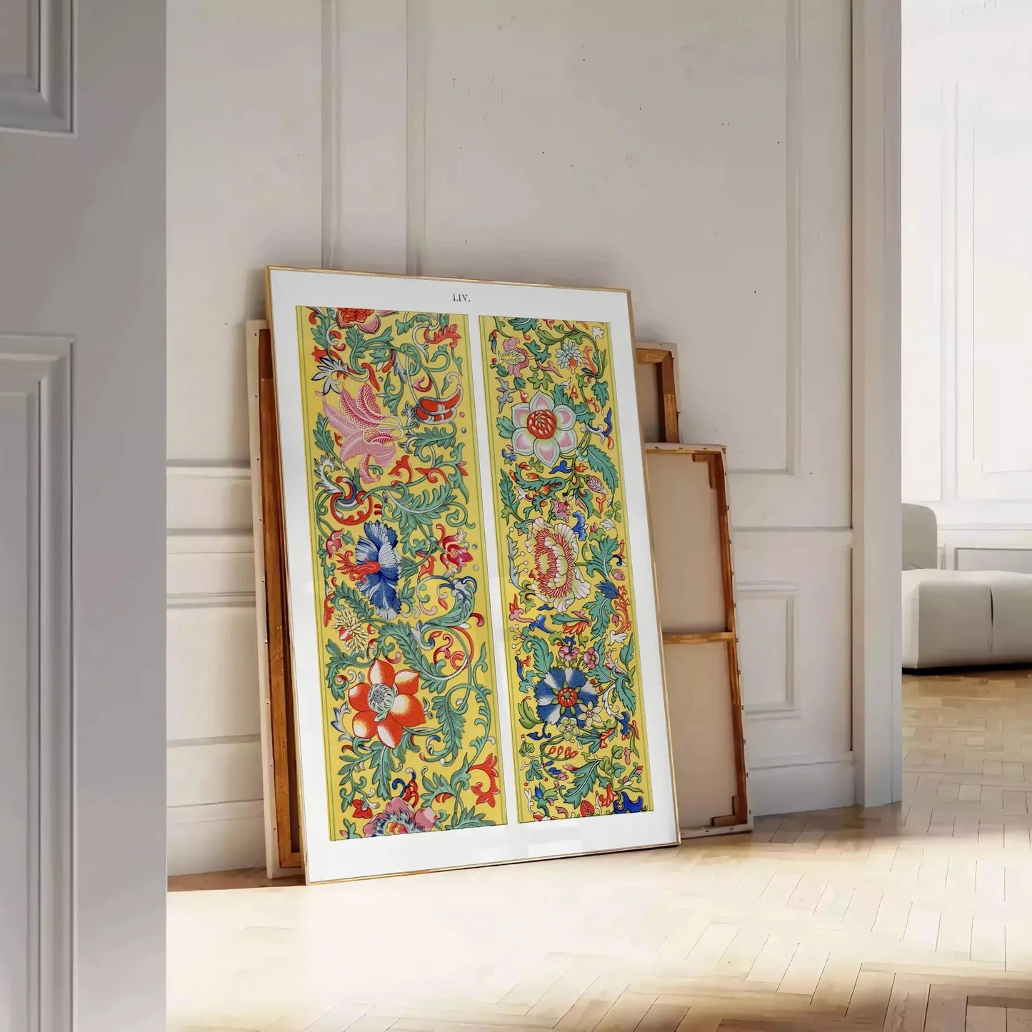 space elegant botanical poster prints gray brown hues wall art thoughtful gift stunning addition room sizes A4 cm A0