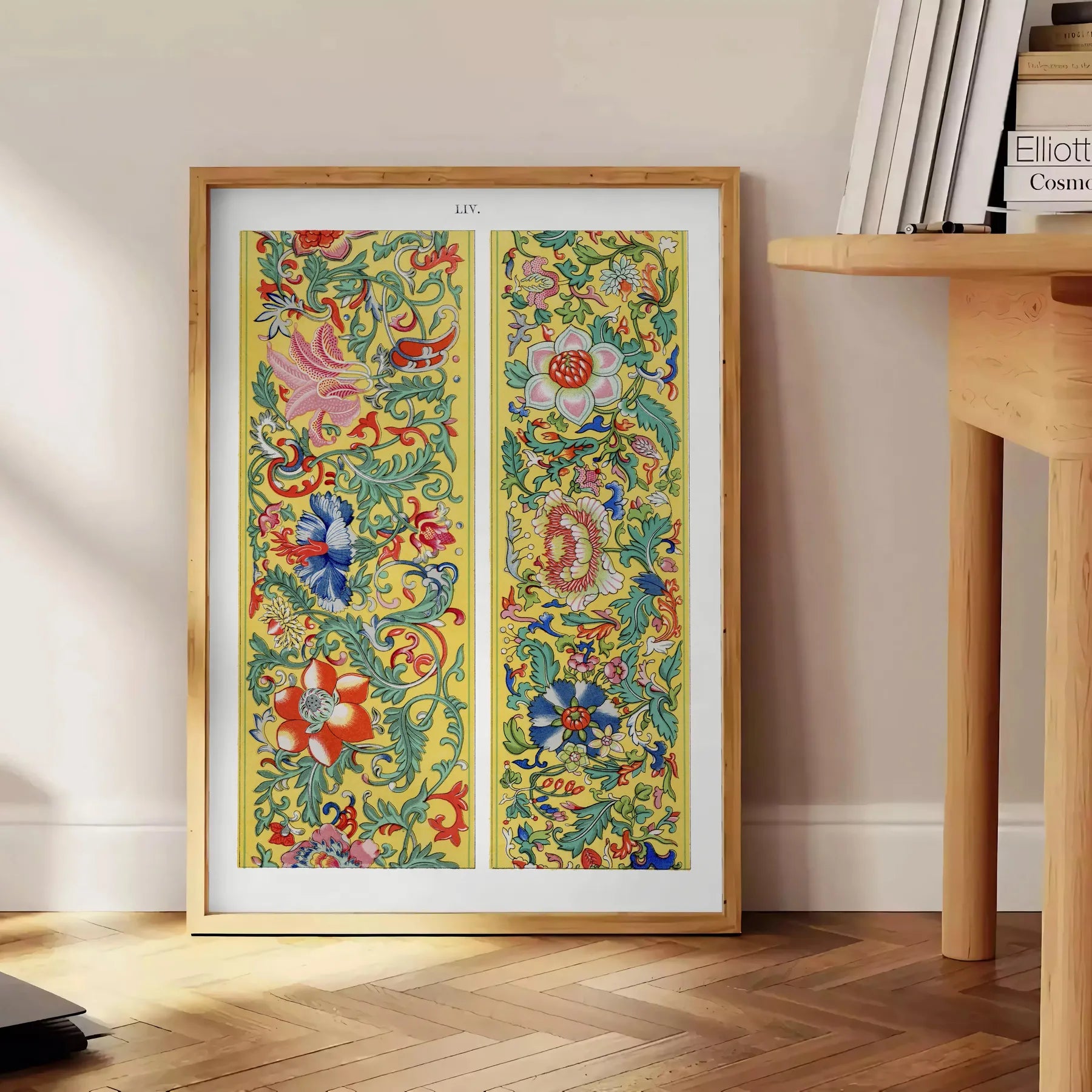 space elegant botanical poster prints gray brown hues wall art thoughtful gift stunning addition room sizes A4 cm A0